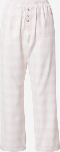 Cotton On Body Pyjamahose in pastellpink / weiß, Produktansicht