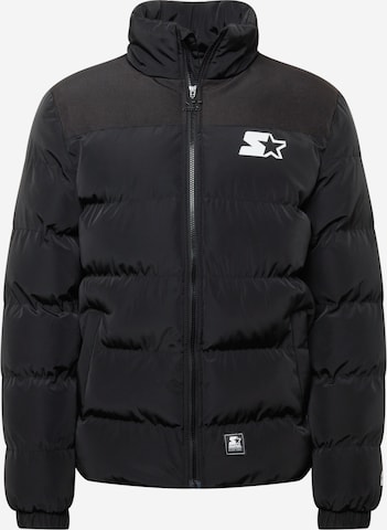 Starter Between-Season Jacket in Black: front