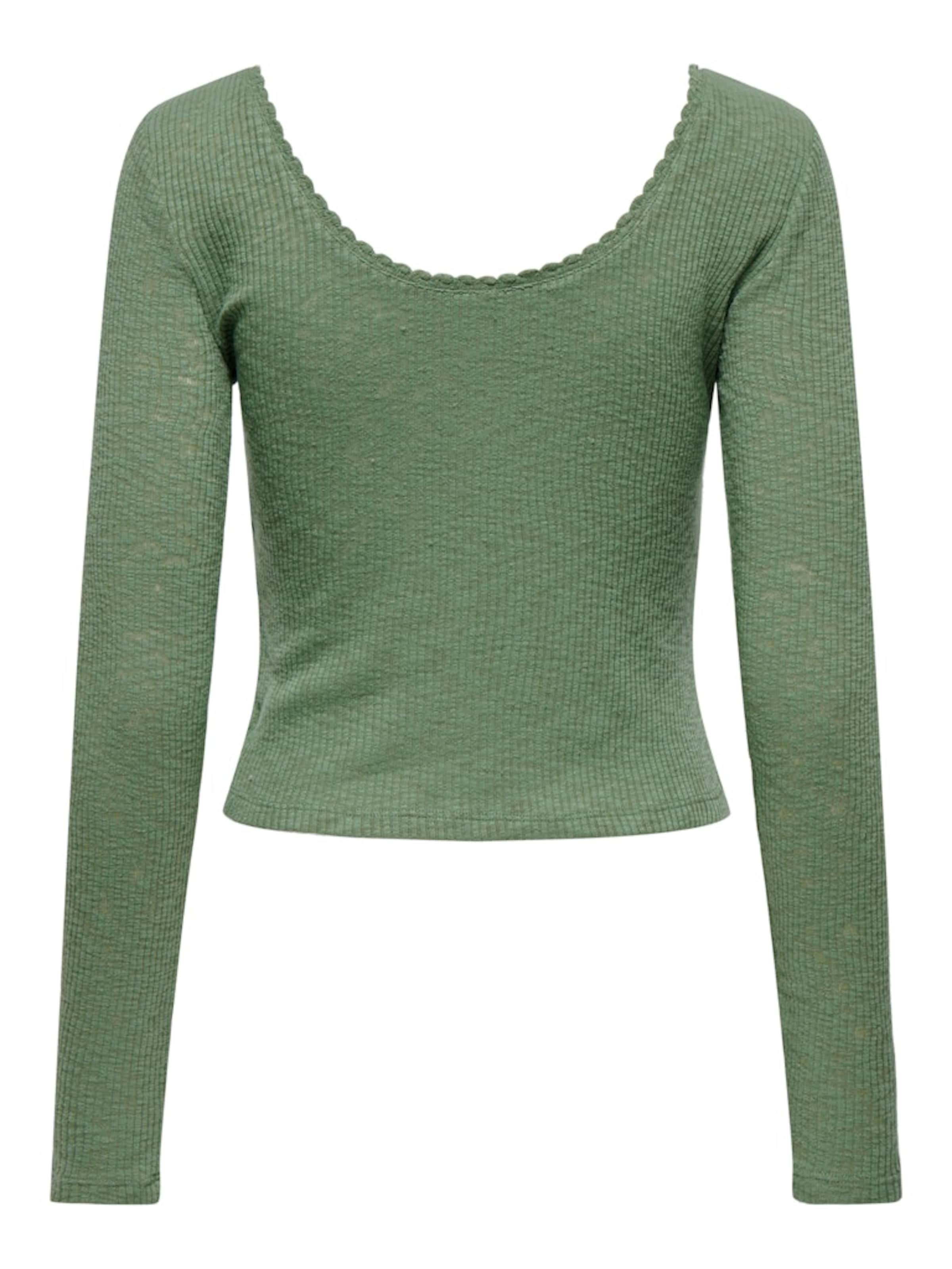 ONLY Тениска 'ONLJULIANE' в зелено