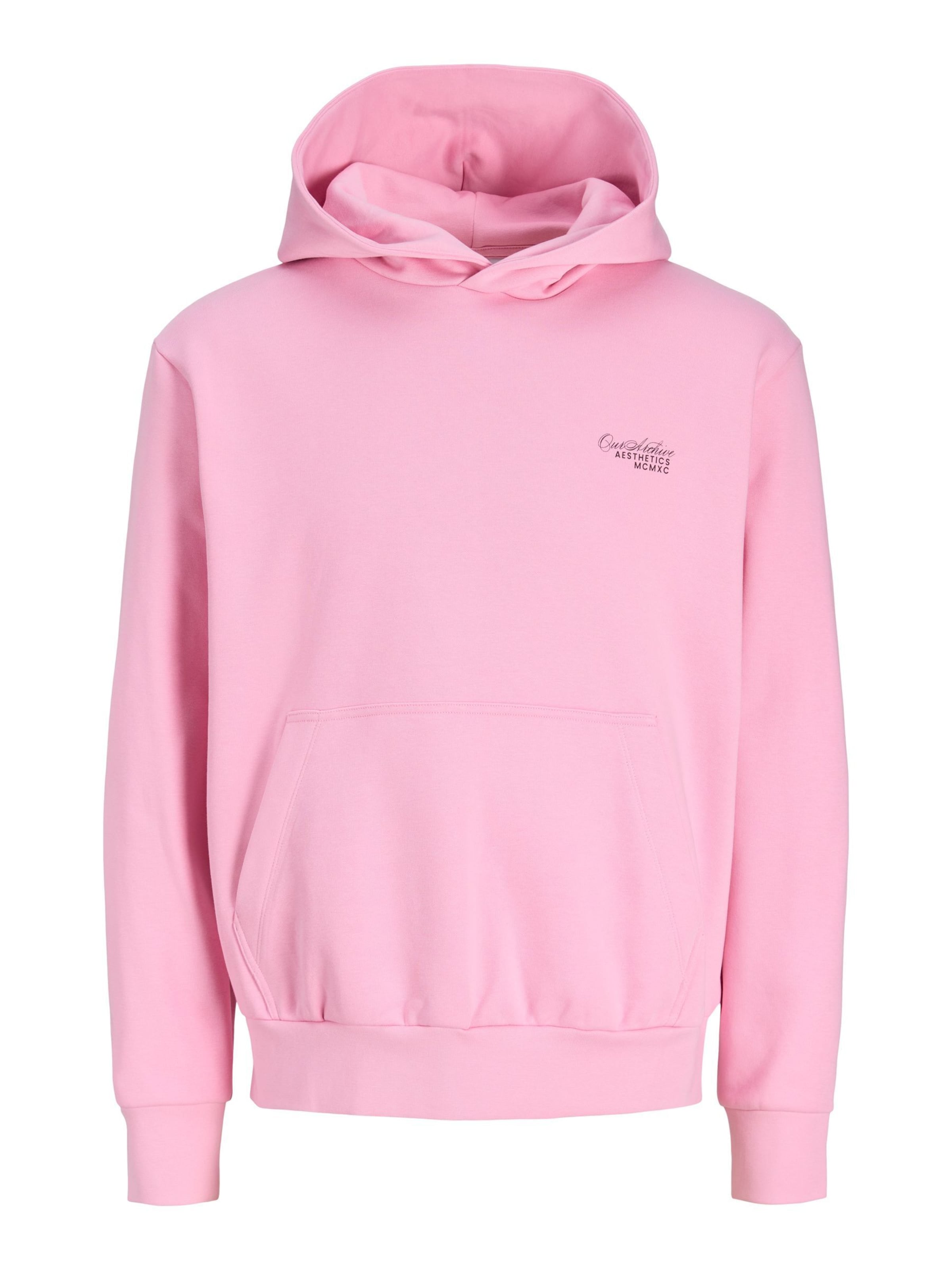 Felpa JACK & JONES di colore rosa chiaro / borgogna, Visualizzazione prodotti