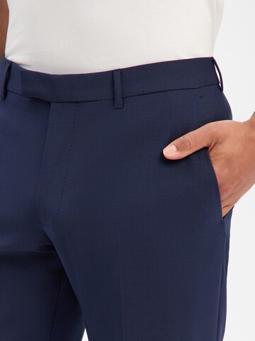 JOOP! Regular Pleated Pants 'Brad' in Blue
