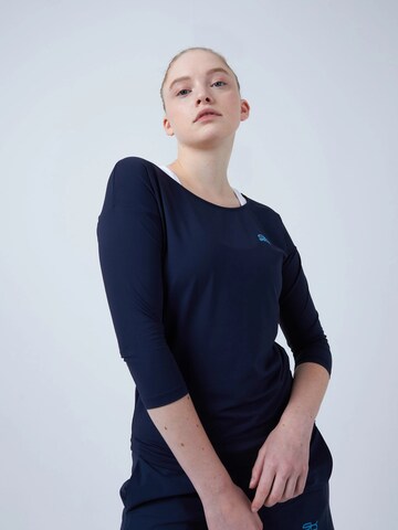SPORTKIND Shirt '3/4 Loose Fit' in Blue