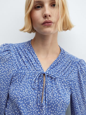 MANGO Blouse 'POMELO' in Blauw