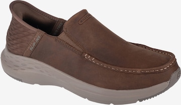 SKECHERS Instappers 'Skechers Slip-Ins Parson - Oswin' in Bruin: voorkant