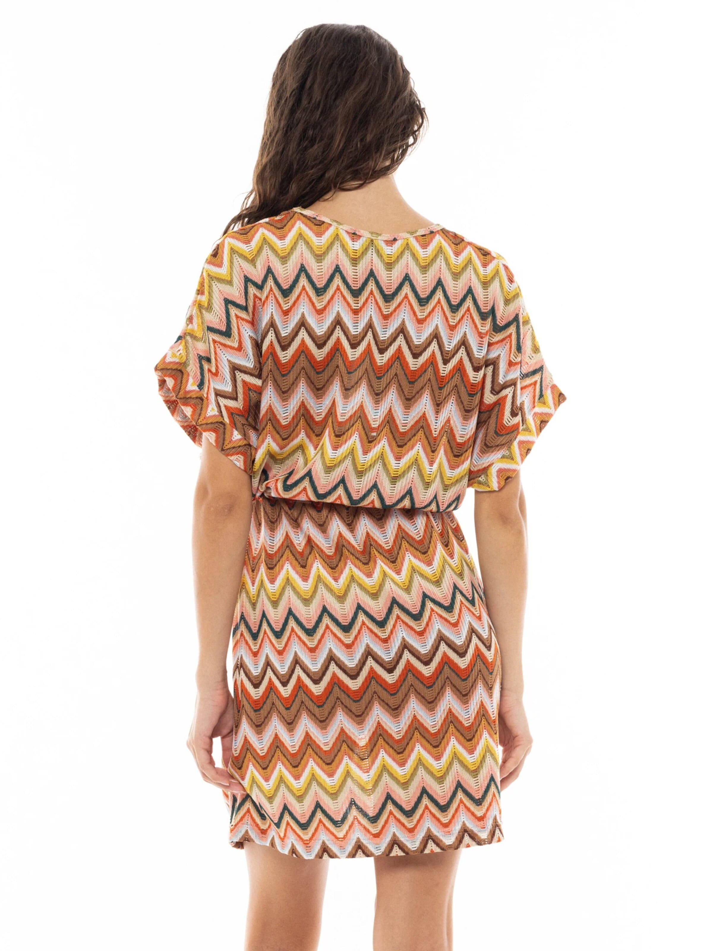 Pink Label Summer dress in Mixed colours