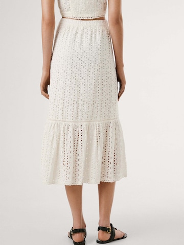 Jupe 'Odelia' Pepe Jeans en blanc