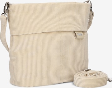 ZWEI - Bolso de hombro 'MADEMOISELLE.M M8' en beige: frente