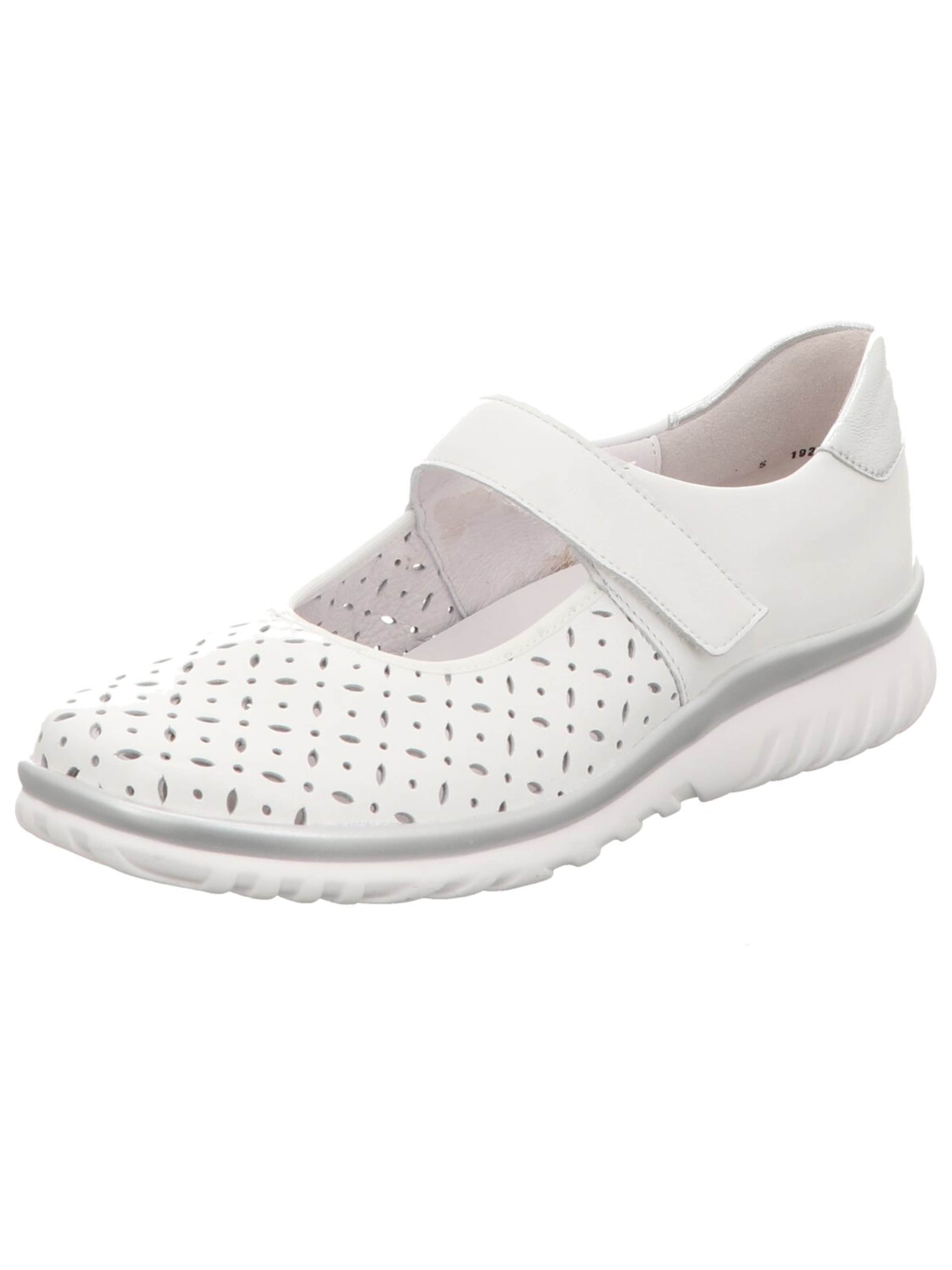 SEMLER Slip On 'Slipper Damen L5075-208-101 Echtleder in weiß'‌‌‌‌‌‌‌‌‌‌ in Weiß: Vorderseite