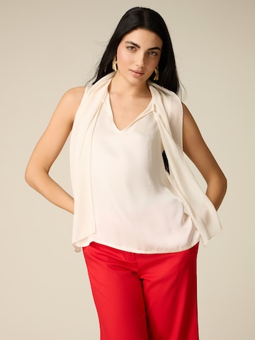 oltre Blouse in Beige