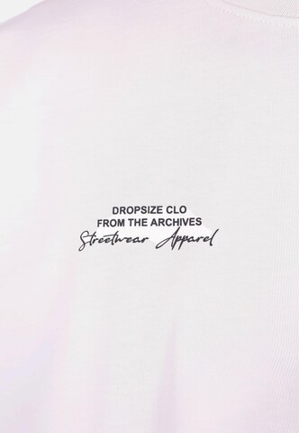 T-Shirt Dropsize en gris