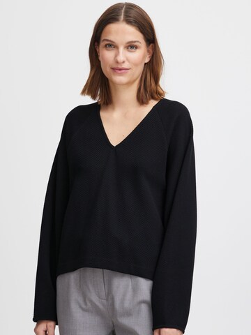 b.young Sweater ' Romo ' in Black: front