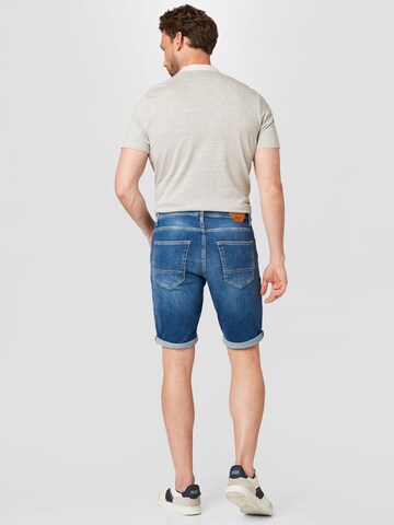 BRAX Slimfit Shorts 'Chris' in Blau