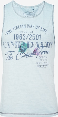 CAMP DAVID Shirt in Blue: front