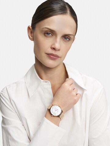 Tamaris Analoog horloge in Goud: voorkant