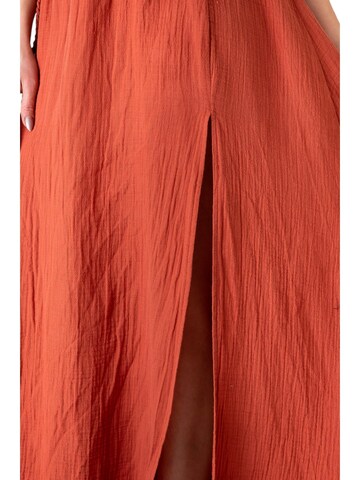 WENOR Jurk 'AURELA-BOHO' in Rood