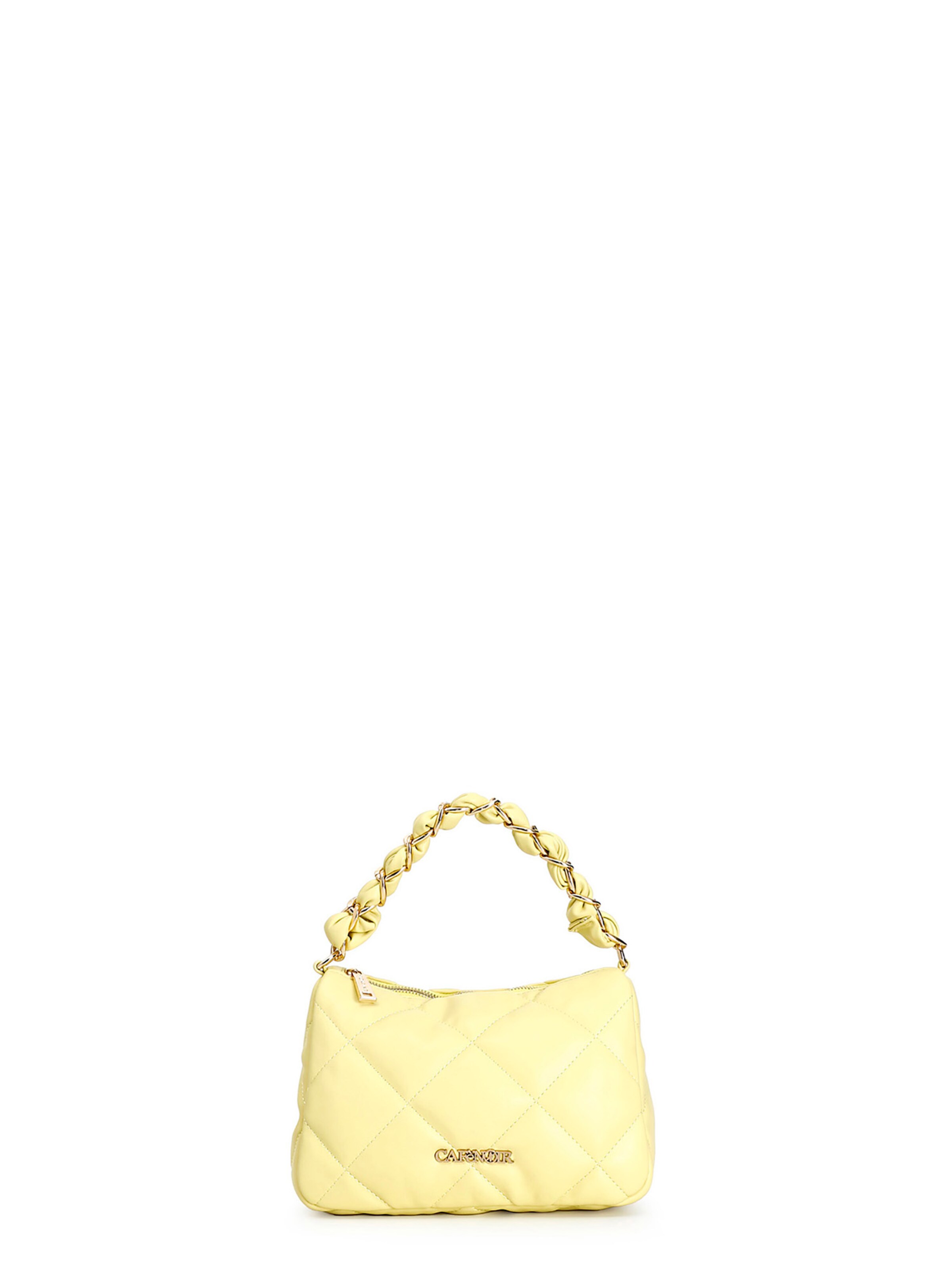 Borsa a spalla in One Size CAFè NOIR di colore giallo, Visualizzazione prodotti