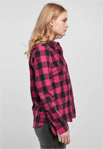 Urban Classics Bluse in Pink
