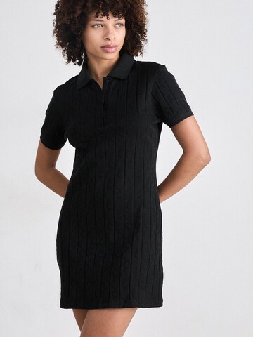 Calvin Klein Jeans Kootud kleit, värv must