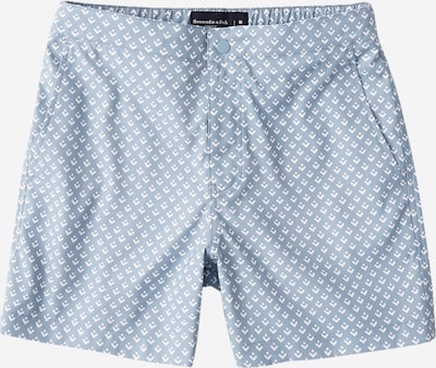 Abercrombie & Fitch Badeshorts in taupe / weiß, Produktansicht