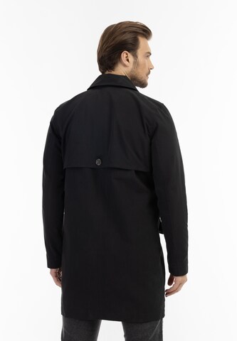 DreiMaster Vintage Between-Seasons Coat in Black