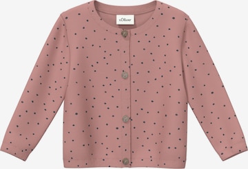 s.Oliver Strickjacke in Pink: Vorderseite