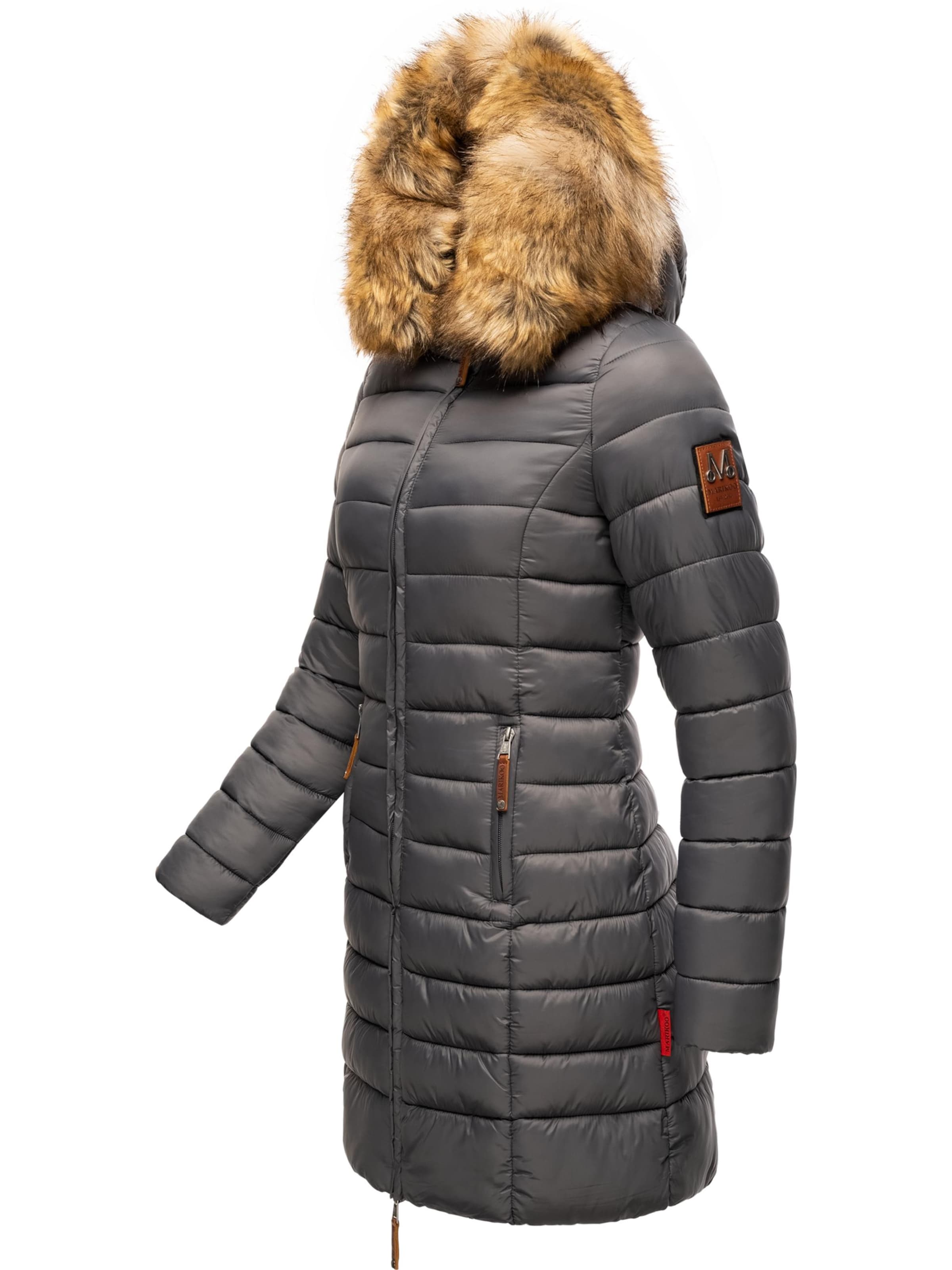 MARIKOO - Abrigo de invierno 'Rose' en gris