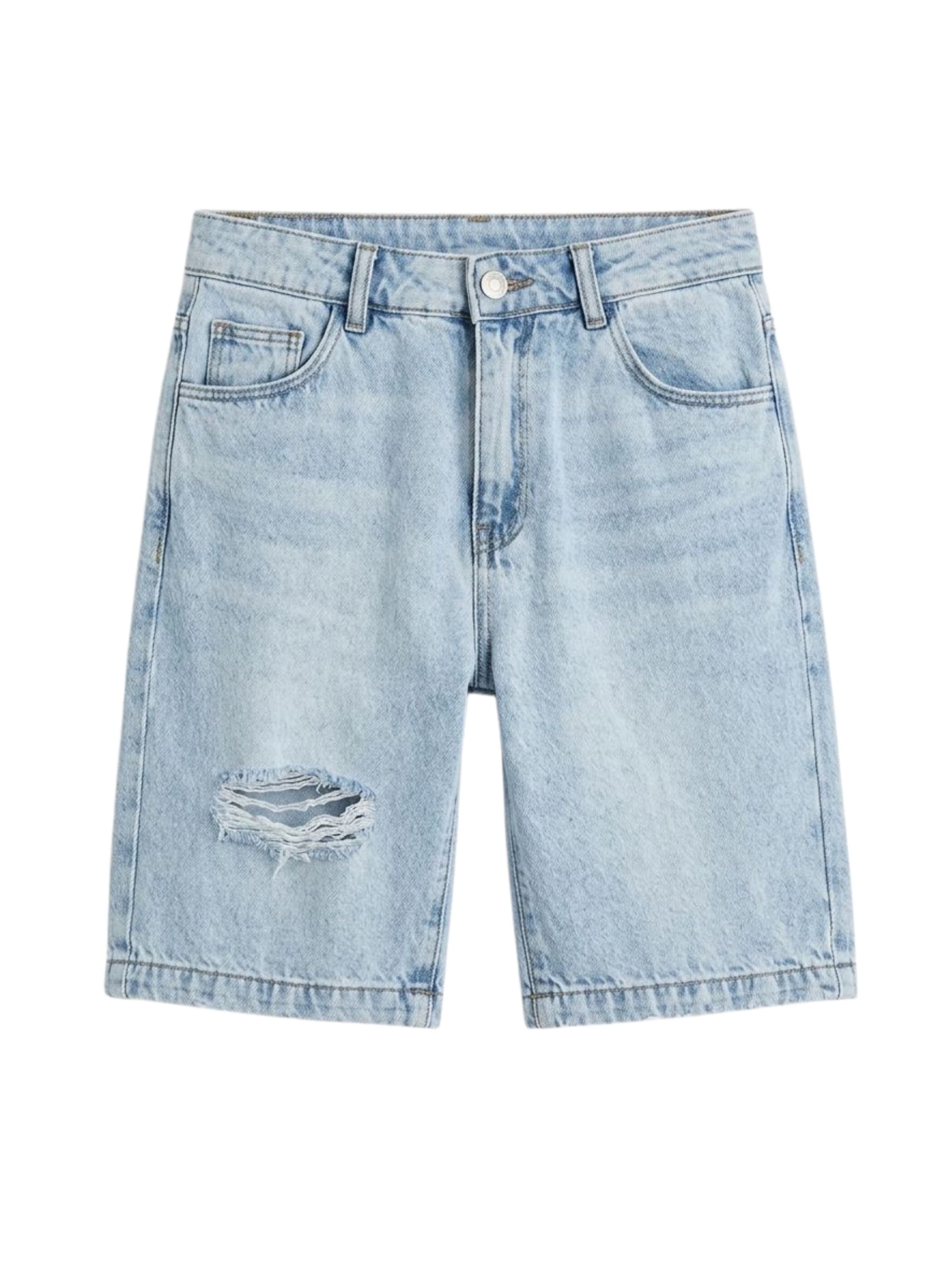 Solang Regular Shorts in Blau: Vorderseite