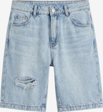 Solang Regular Shorts in Blau: Vorderseite