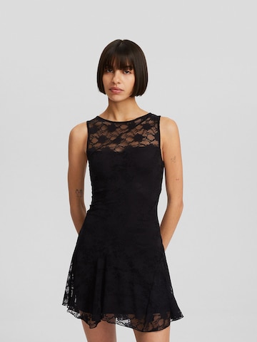 Bershka Dress in Black: front