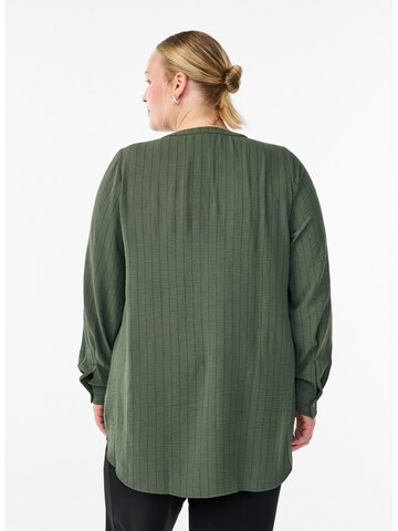 Zizzi Blouse in Green