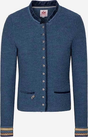 Cardigan bavarois 'Wera' SPIETH & WENSKY en bleu : devant