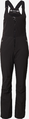 LUHTA Regular Outdoor trousers 'JOENKIELINEN' in Black: front