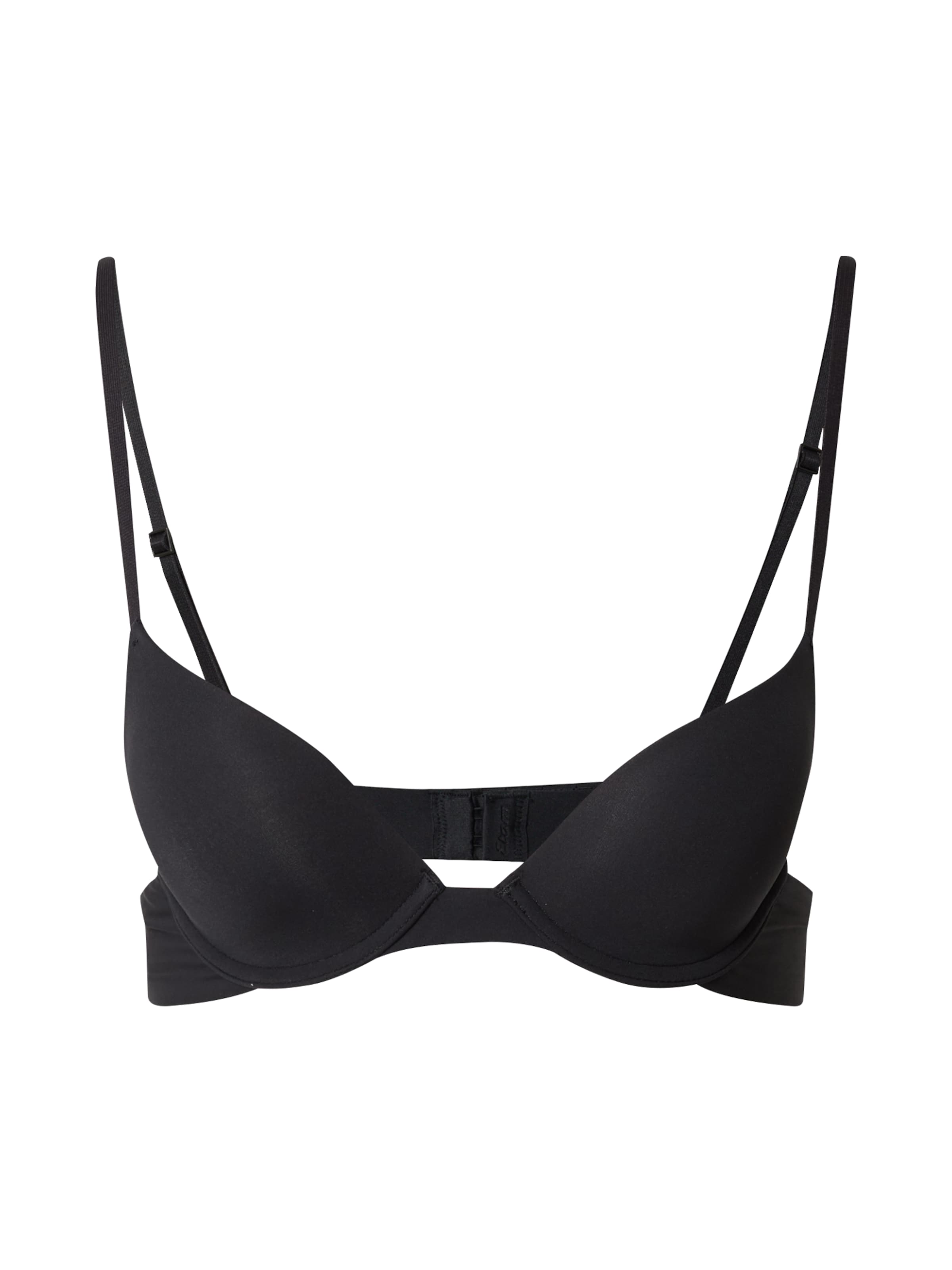 Sutien de la ETAM pe negru: față