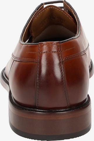 SIOUX Lace-Up Shoes ' Lopondor-700 ' in Brown