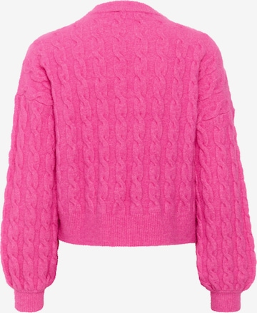 Gestuz Knit Cardigan 'Alpha' in Pink