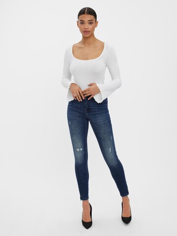 VERO MODA Skinny Džíny 'TILDE' – modrá