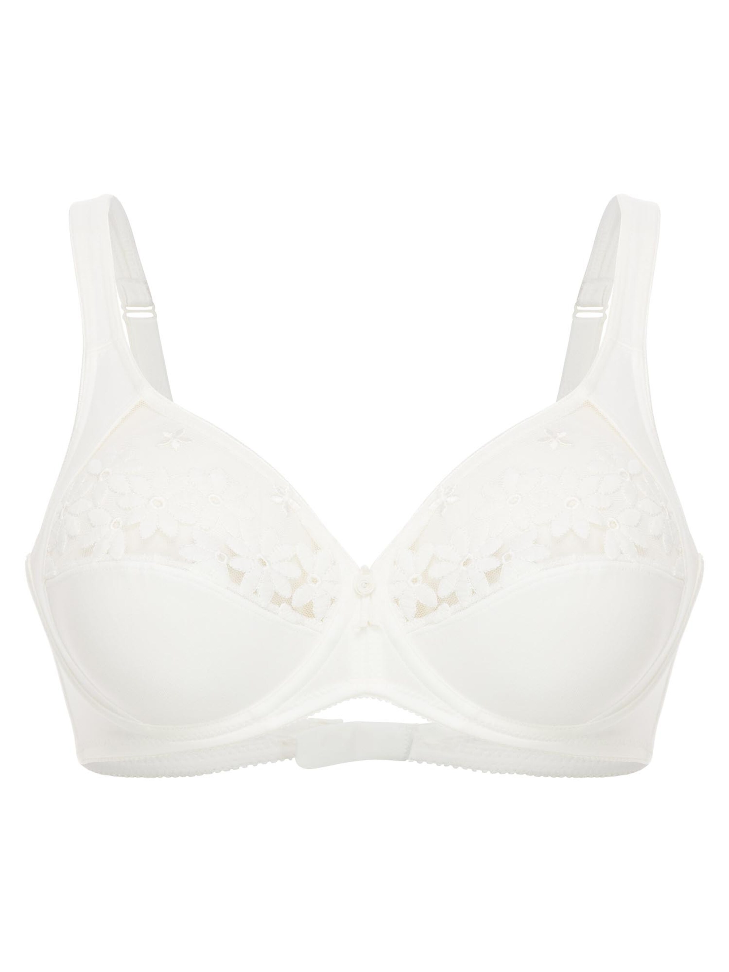 FELINA Minimiser Minimizer 'Swiss Broderie' in White: front