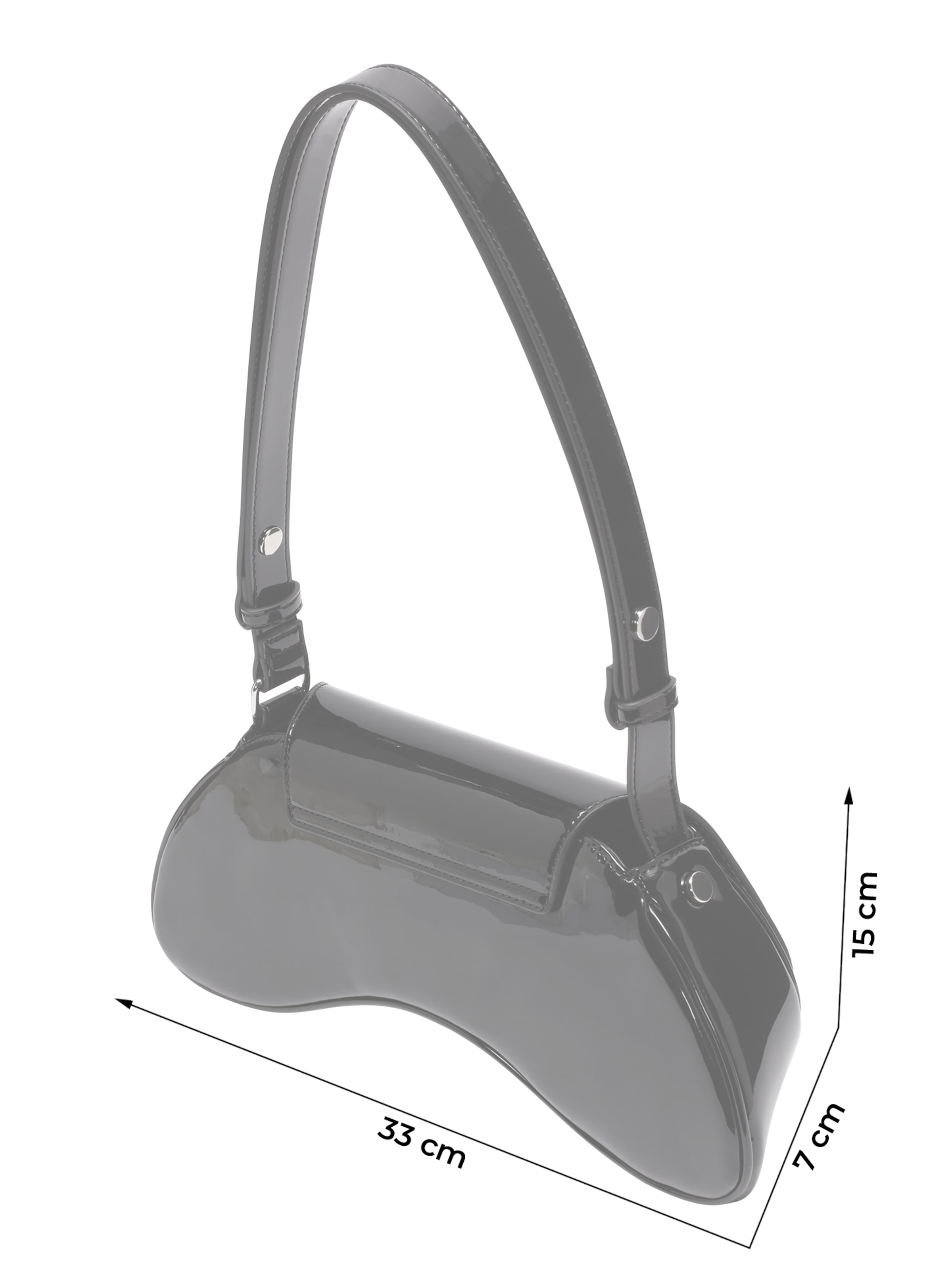 Borsa a mano 'PLAY' di DIESEL in nero