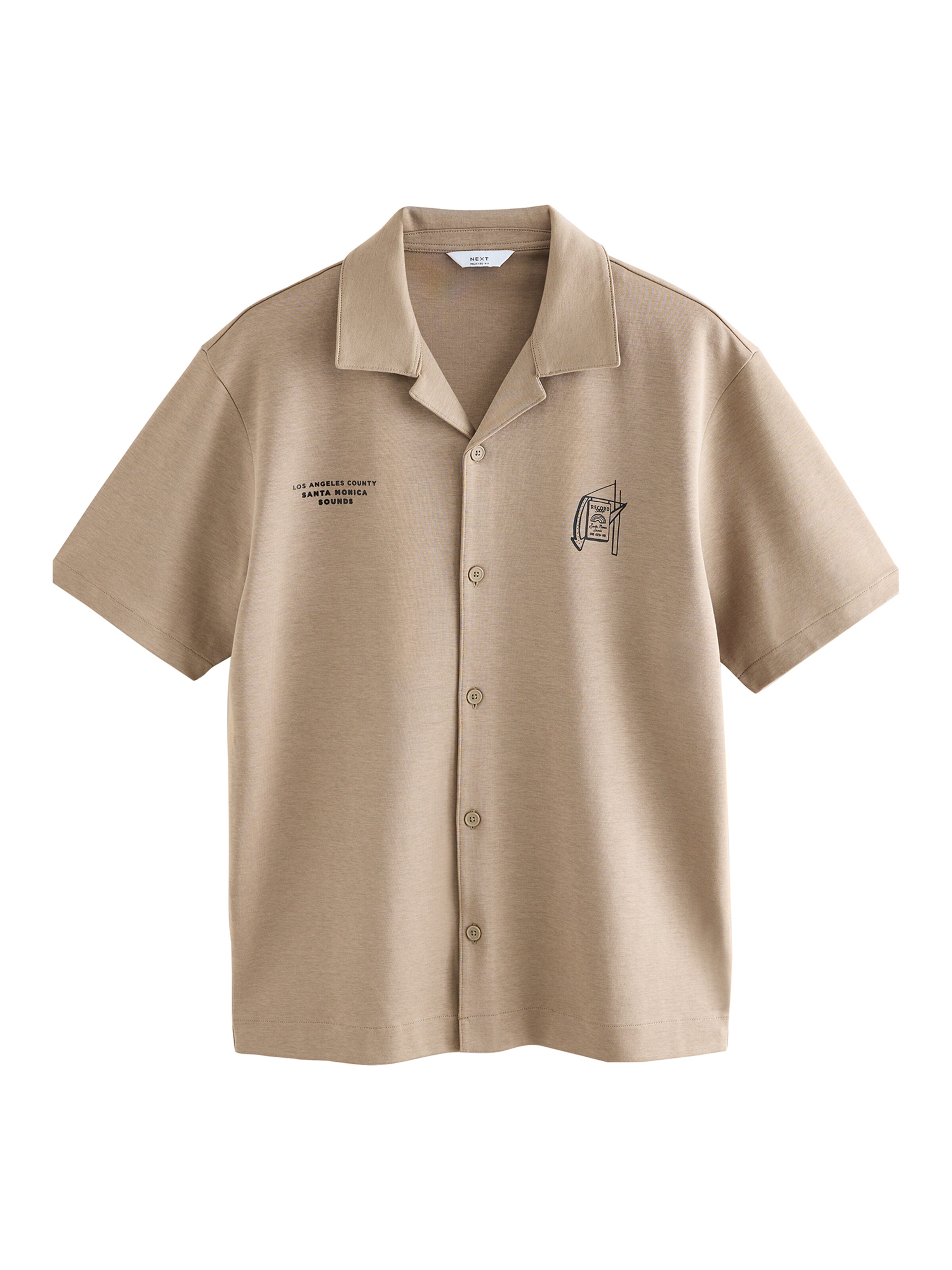 Chemise Next en marron : devant