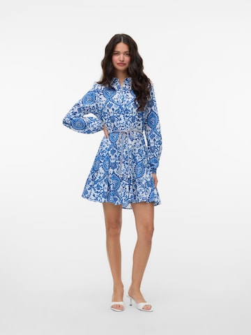 VERO MODA Shirt dress 'VMBrenda' in Blue