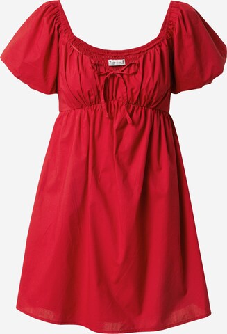 HOLLISTER Sukienka w kolorze czerwony: przód