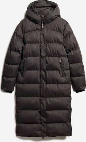 Superdry Winter Coat in Black: front