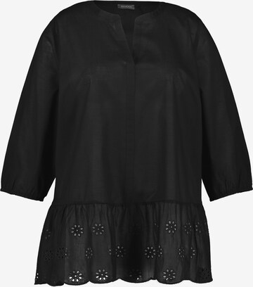 SAMOON Blouse in Zwart: voorkant