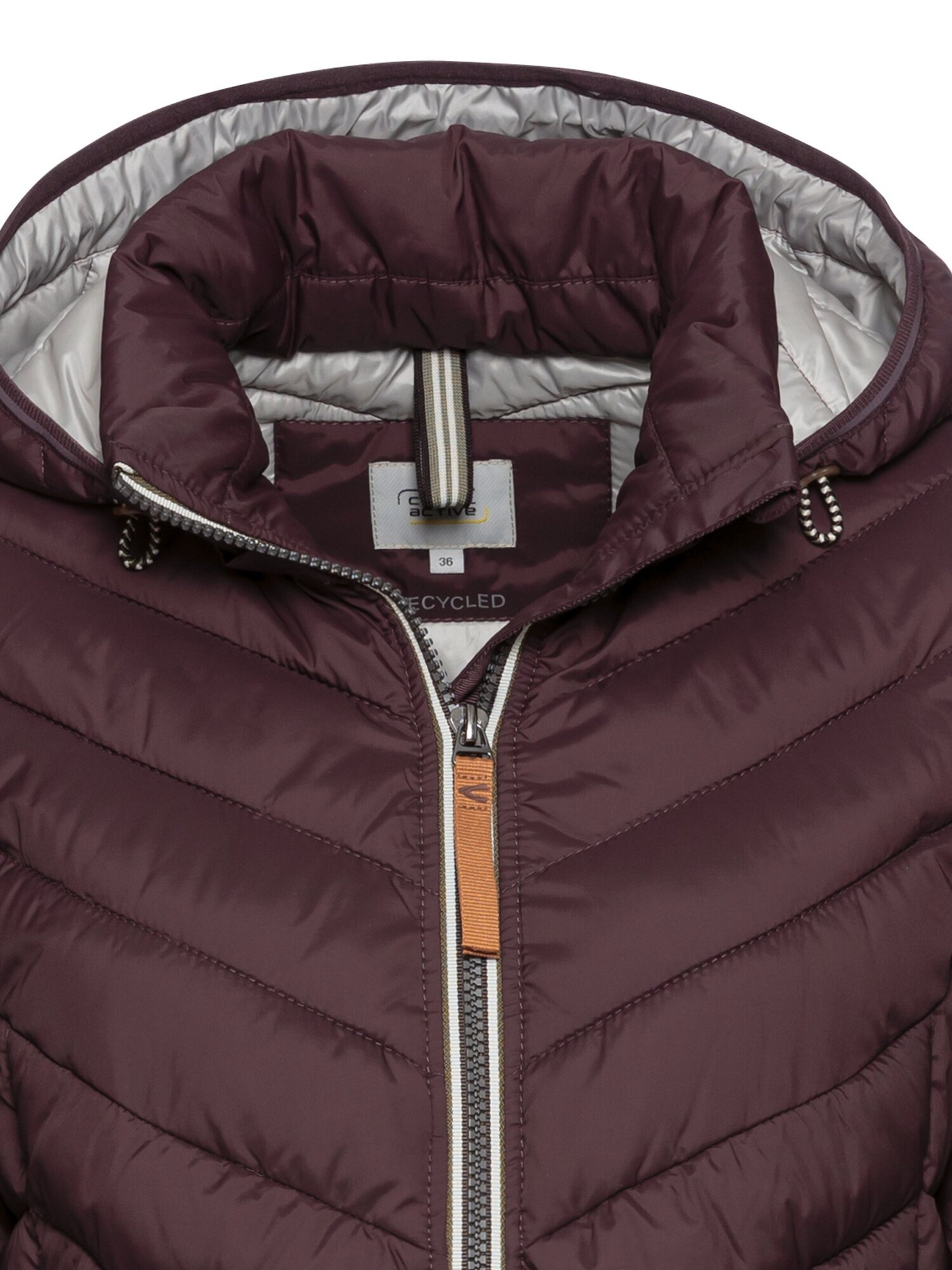 CAMEL ACTIVE Steppjacke aus recyceltem Polyester in Lila