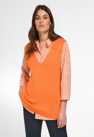 Emilia Lay Sweater in Orange: front