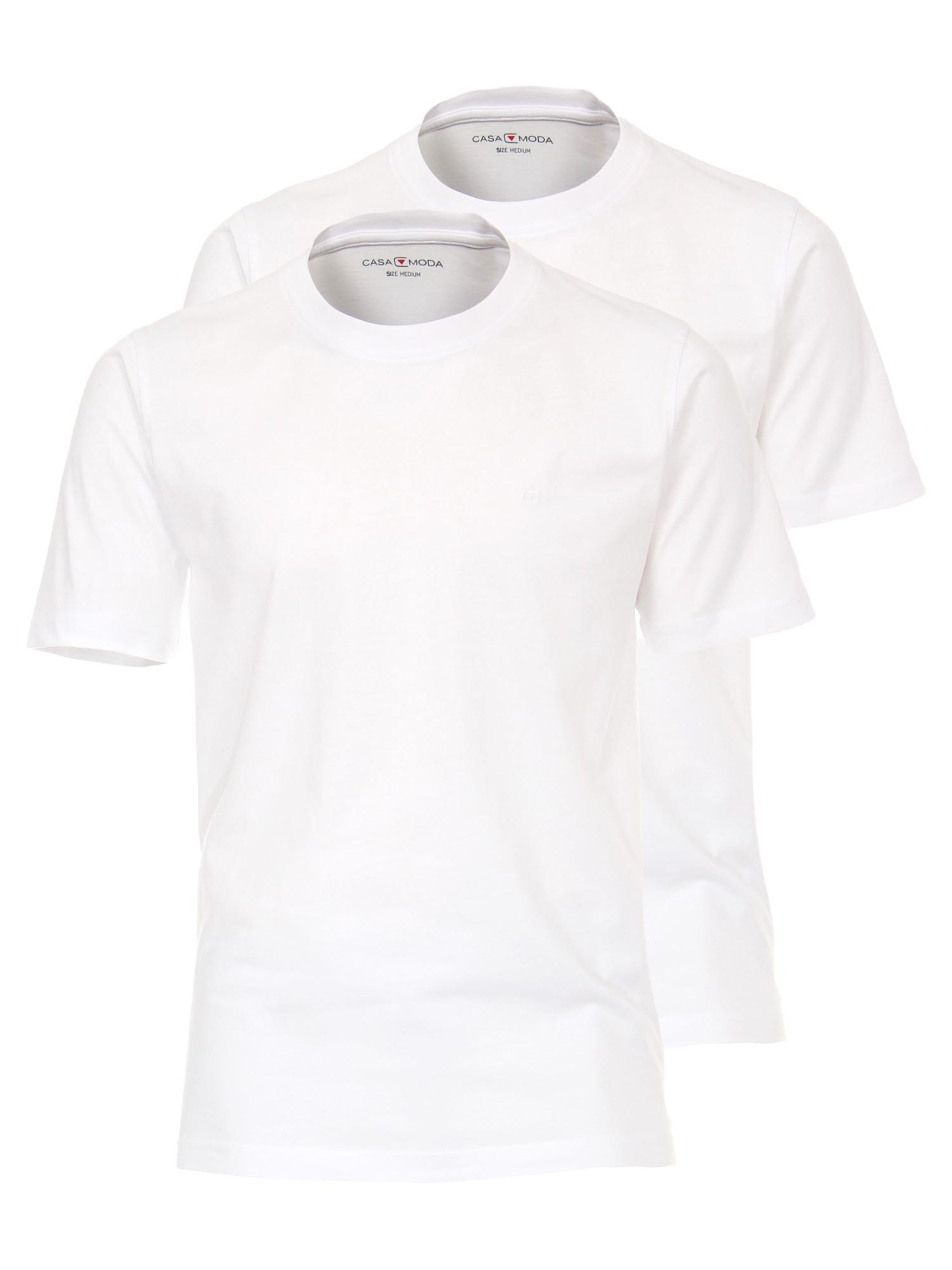 CASAMODA Shirt 'Basic'‌‌‌‌‌‌‌ in Weiß: Vorderseite