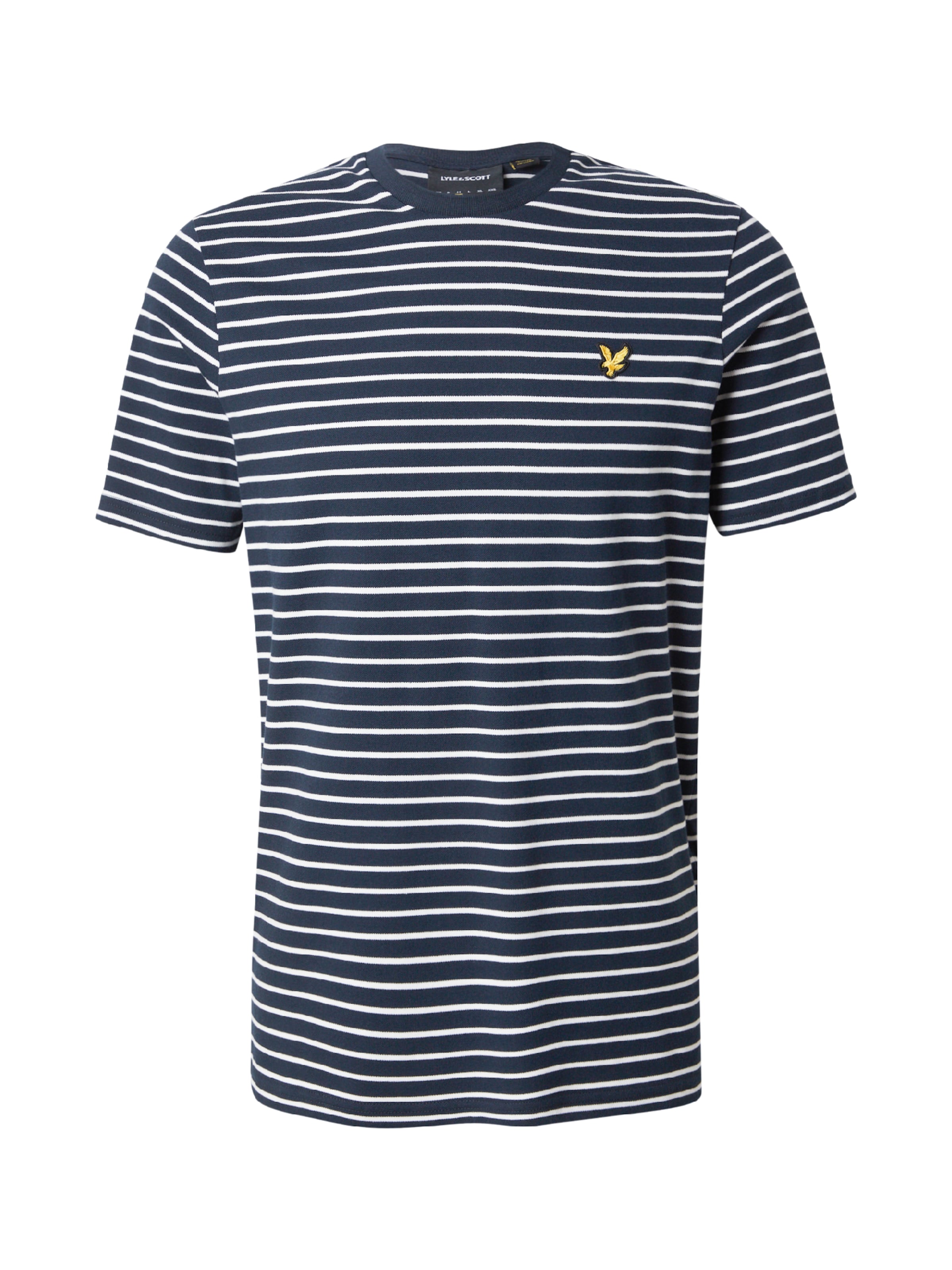 Lyle & Scott Shirt 'Breton' in Blue: front