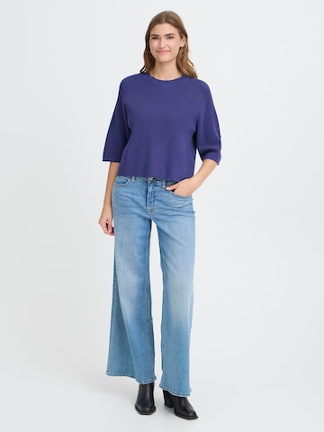 ICHI Pulóver 'IHBOSTON' - kék