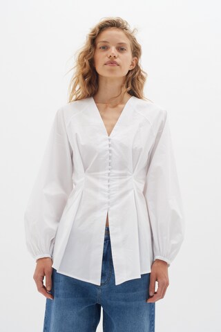 InWear Bluse 'Helve' in Weiß: Vorderseite
