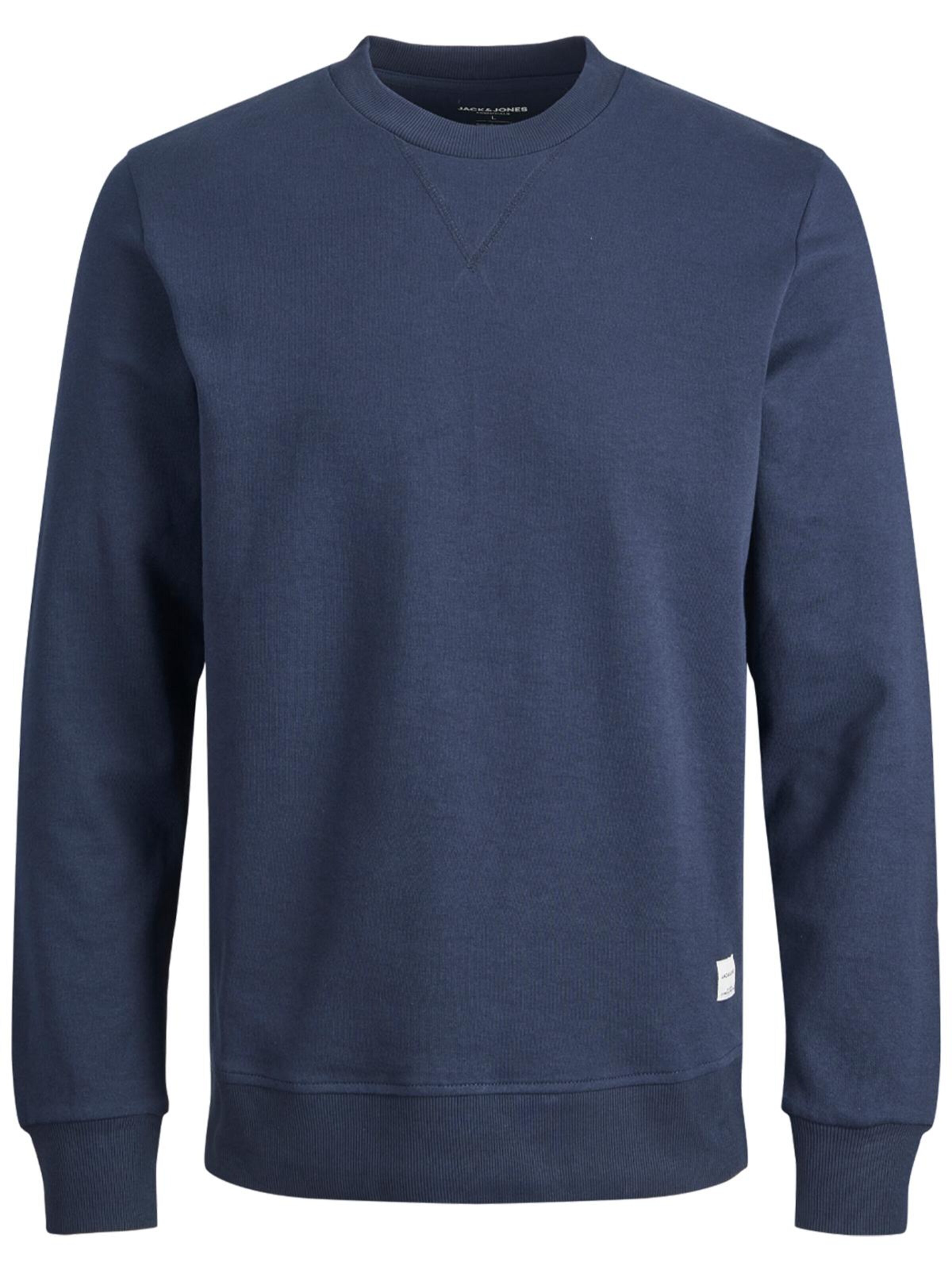 Jacks & Jones Sweatshirt 'Herren Sweatshirt' in Blue: front